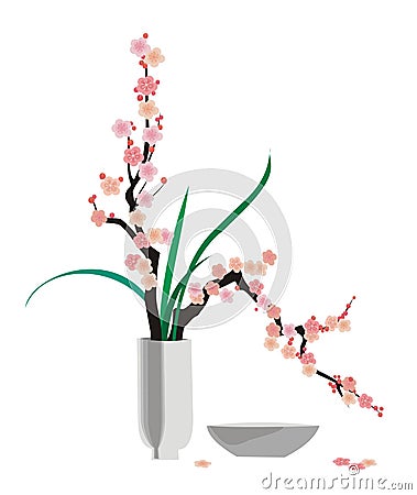 Ikebana Stock Photo