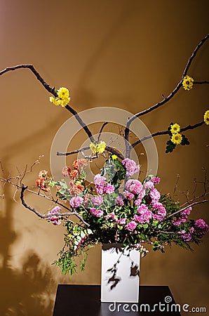 Ikebana Stock Photo