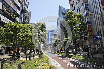 Ikebukuro Street View Editorial Stock Photo