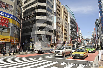 Ikebukuro Street View Editorial Stock Photo