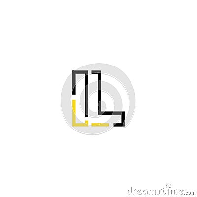 IL Letter logo icon design template elements Vector Illustration
