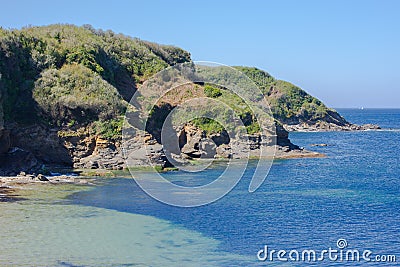 Ile de Groix in Brittany Stock Photo