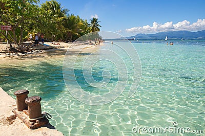 Ilet du Gosier - Gosier island - Le Gosier - Guadeloupe Stock Photo