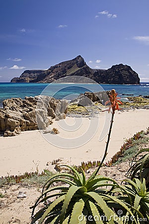 Ilheu da Cal island Stock Photo