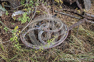 Illinci village, Chernobyl Zone, Ukraine Stock Photo