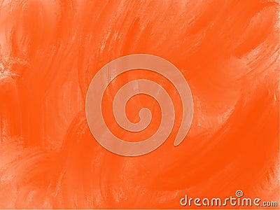 Illustrated orange paint background Stock Photo