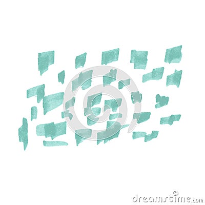 Illustration of abstract background Doodle markers Stock Photo