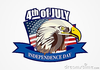 Independence Day symbol Vector Illustration