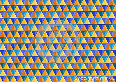 Background with triangles in two tones Vector Illustration