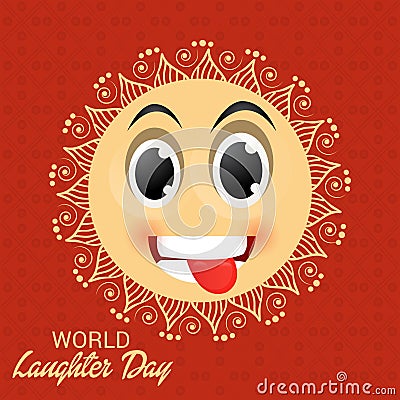 World Laughter Day. Stock Photo