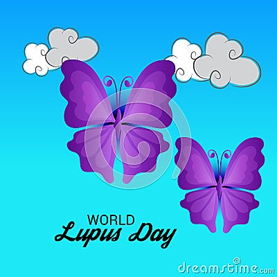 World Lupus Day. Stock Photo