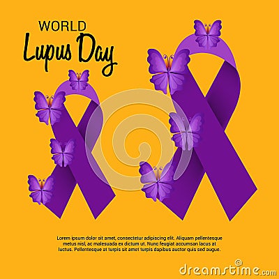 World Lupus Day. Stock Photo