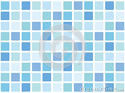 Blue tile pattern1 Vector Illustration