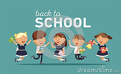 Illustration in cartoon style Vector Illustration