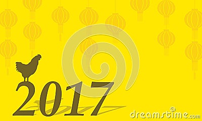 Illustration of Chinese New Year backgrounds Vector Illustration