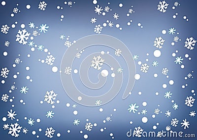 Illustration of Christmas card background Stock Photo