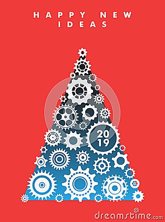 Happy New Ideas Vector Illustration