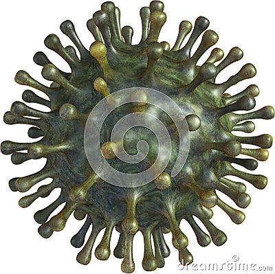 Coronavirus, COVID-19, Virus, Bug, Isolated, Pandemic Stock Photo