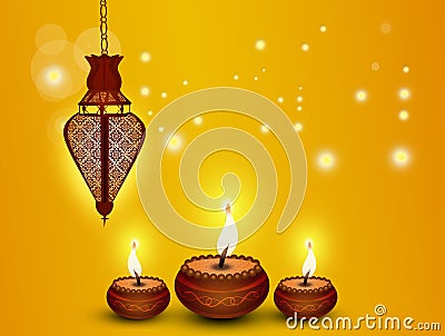 Illustration of Diwali festival Cartoon Illustration