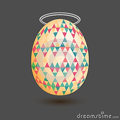 Illustration of the egg Vector Illustration