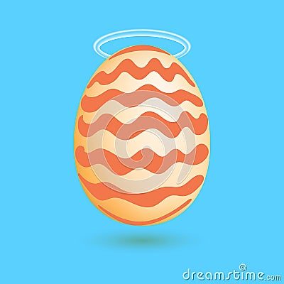 Illustration of the egg Vector Illustration