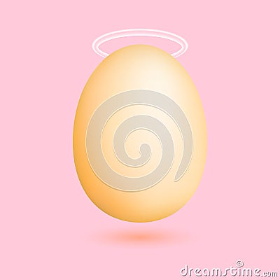 Illustration of the egg Vector Illustration