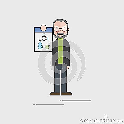Illustration of environmental concept recycle Stock Photo
