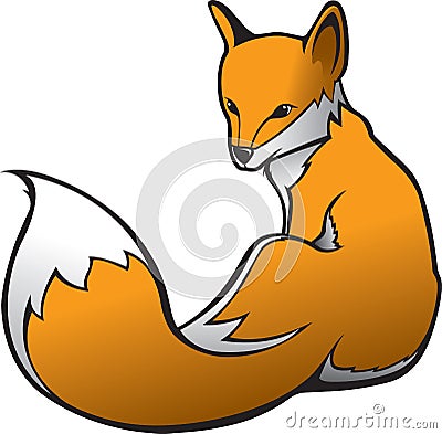 Fox 1 Vector Illustration