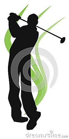 Illustration - golf sport poster Vector Illustration