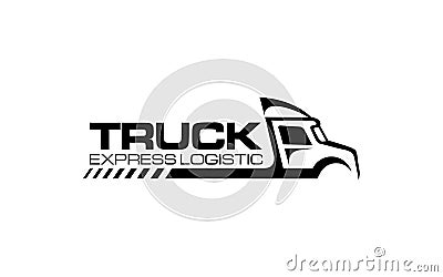 Illustration graphic vector of logistics and delivery company logo design template Vector Illustration