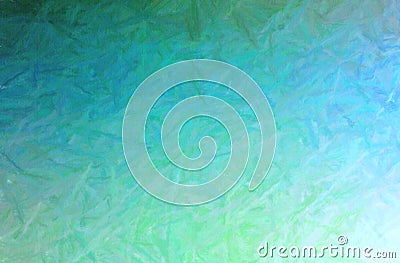 Illustration of green Long brush Strokes Pastel paint background, digitally generated. Stock Photo