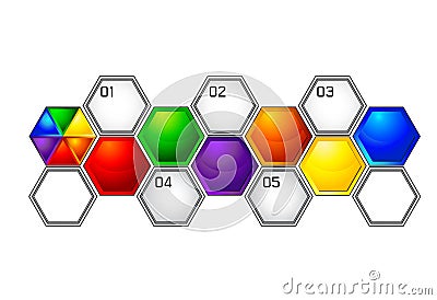 Illustration Info graphic Vector workflow layout diagram number Vector Illustration