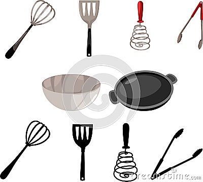 illustration kitchen tool vector Vector Illustration