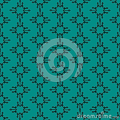 Illustration of lacy rhombus shapes in geometric pattern. Stock Photo