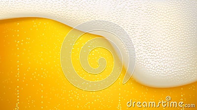 Lager beer background Vector Illustration