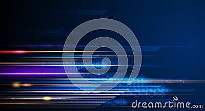 Vector design abstract, science, futuristic, energy, modern digital technology concept for wallpaper, banner background Vector Illustration