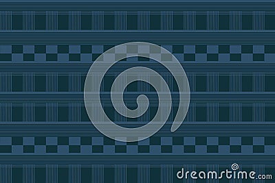 Illustration lines and rectangles blue Stock Photo