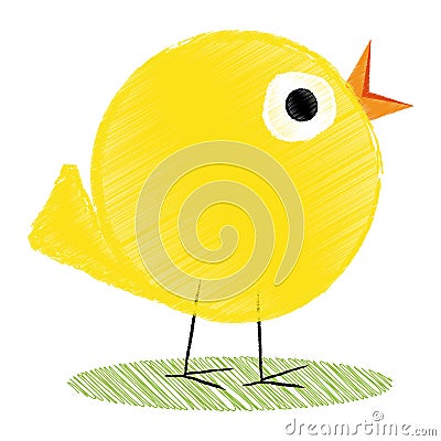 Chick vector Vector Illustration