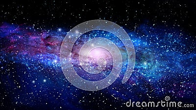 Illustration of a nebula Stock Photo