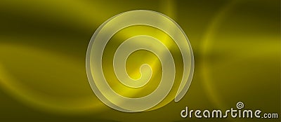 Vector Glowing Circles in Shining Golden Background Banner Stock Photo