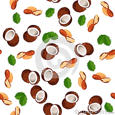 Illustration of nuts Vector Illustration