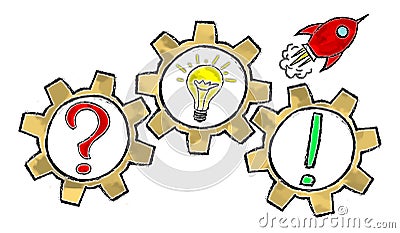 Concept of problem solving Stock Photo