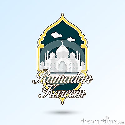 Illustration of Ramadan Kareem 2 Vector Illustration