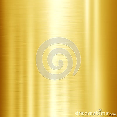 Gold metal texture Stock Photo