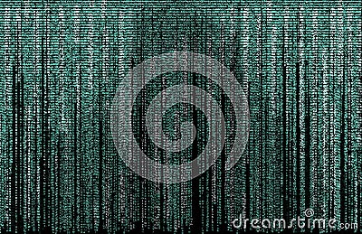 Source code written in programming language Stock Photo