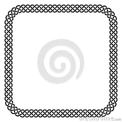 Square Celtic Knots Vector Vector Illustration