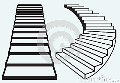 Illustration staircase Vector Illustration