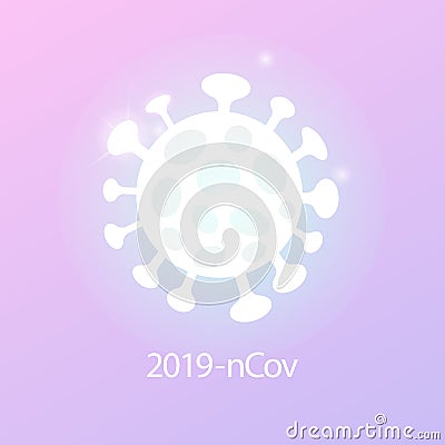 Illustration stop coronovirus 2019 nCoV Cartoon Illustration