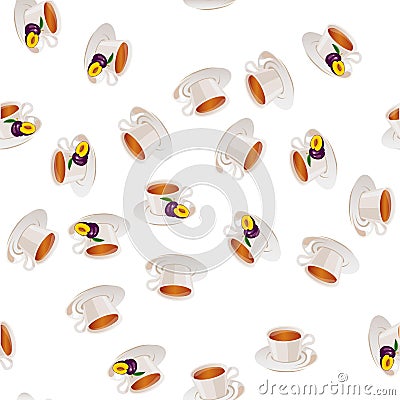 Illustration of tea cup Vector Illustration