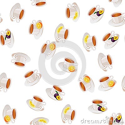 Illustration of tea cup Vector Illustration